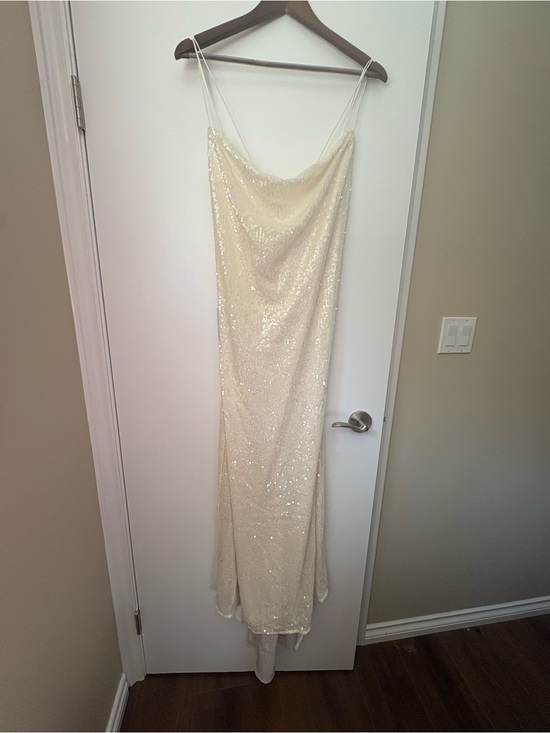 BHLDN Dresses & Skirts - BHLDN Ivory Sequin Gown